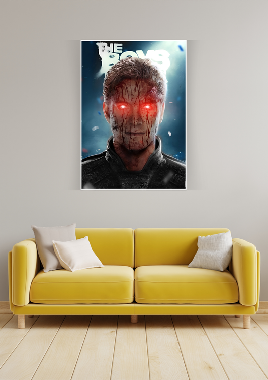 The Angry Homelander Poster | Web Series Posters GenZCustom