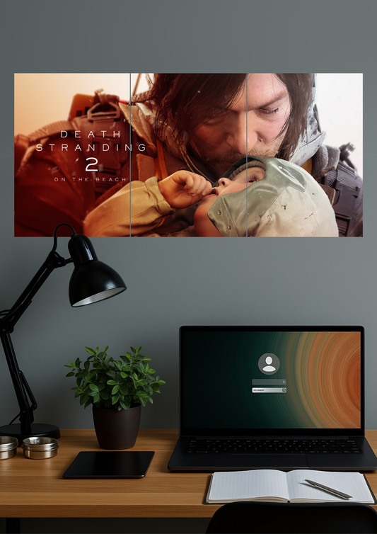Death Stranding 2: On the Beach | Gaming Set | Split Design Poster