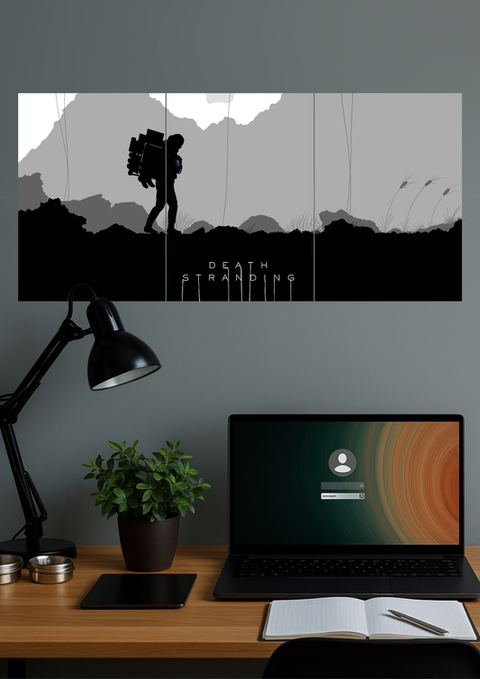 Death Stranding 2: On the Beach #03 | Gaming Set | Split Design Poster