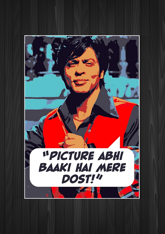 SRK Om Shaanti Om | Movie Poster GenZCustom