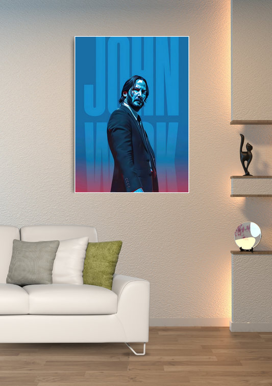 Epic Jhon Wick | Movie Poster GenZCustom