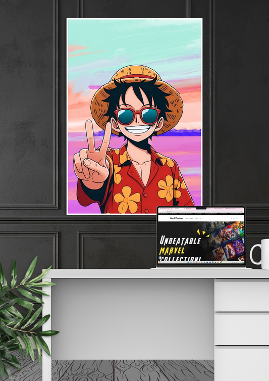 Monkey D Luffy Epic Poster | Anime Posters GenZCustom