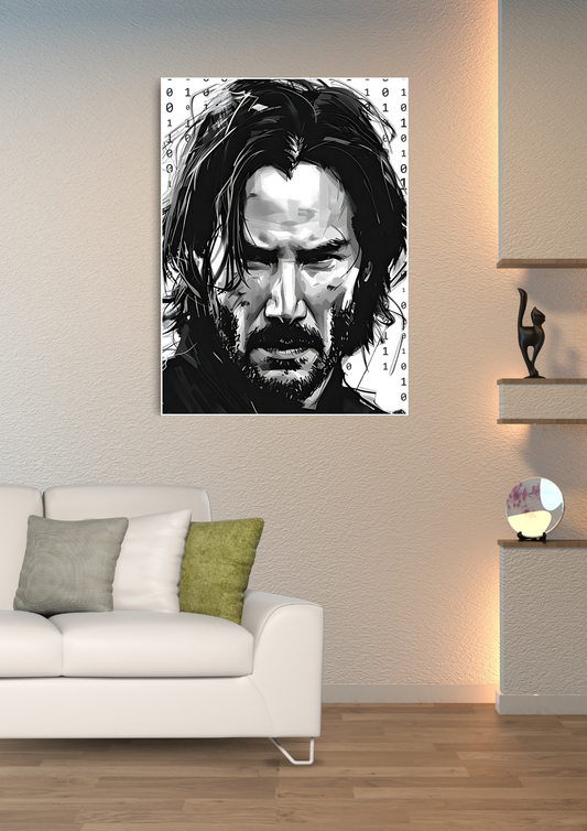 John Wick x Matrix | Movie Poster GenZCustom