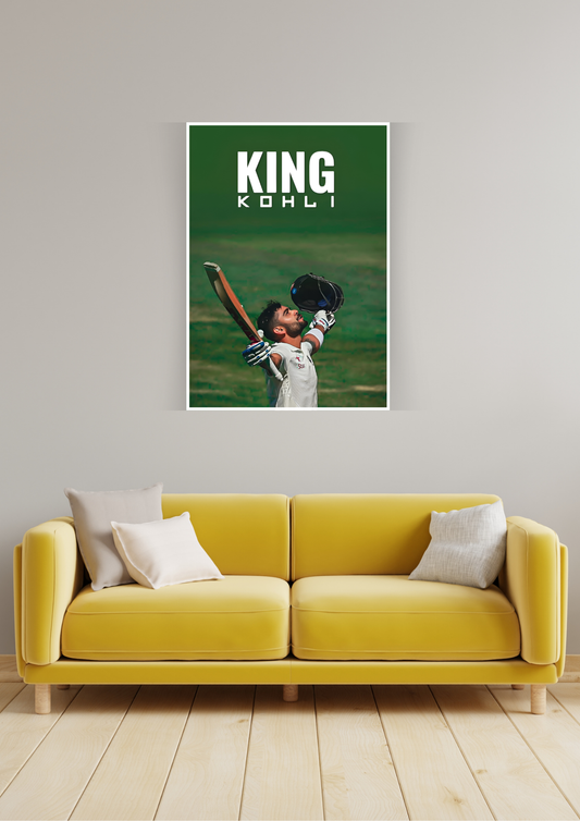 Virat Kohli Victory Poster | Cricket Posters GenZCustom