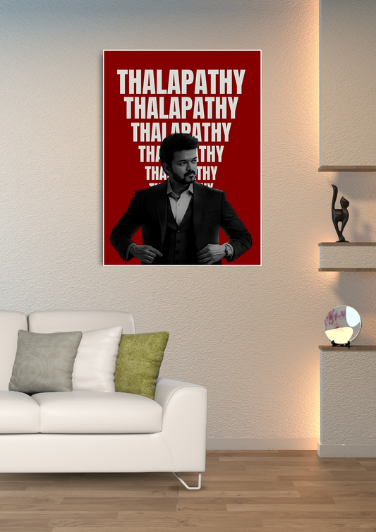 Vijay Thalapathy | Movie Poster GenZCustom