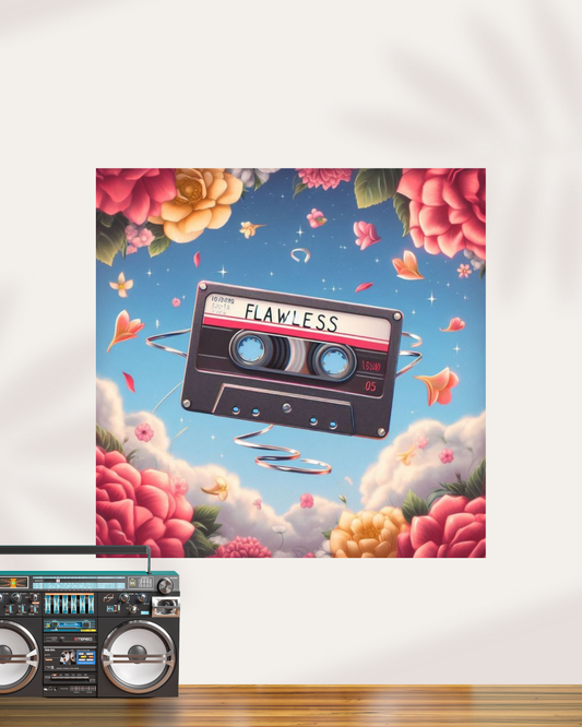 Aesthetic Music Album Cover Poster | Square Poster