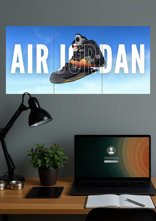 Air Jordan 5 Retro | Set of 3 Split Design Poster