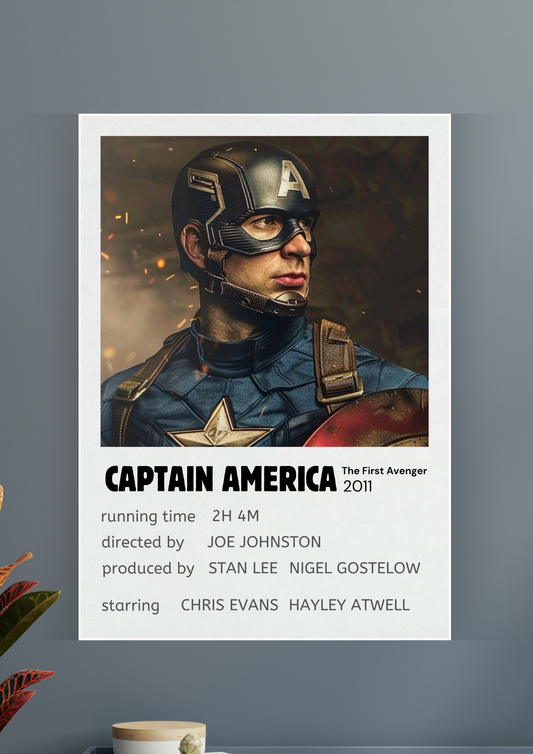 Captain America Movie Poster | Marvel Posters
