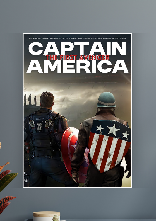 Captain America | The First Avenger Poster | Marvel Posters