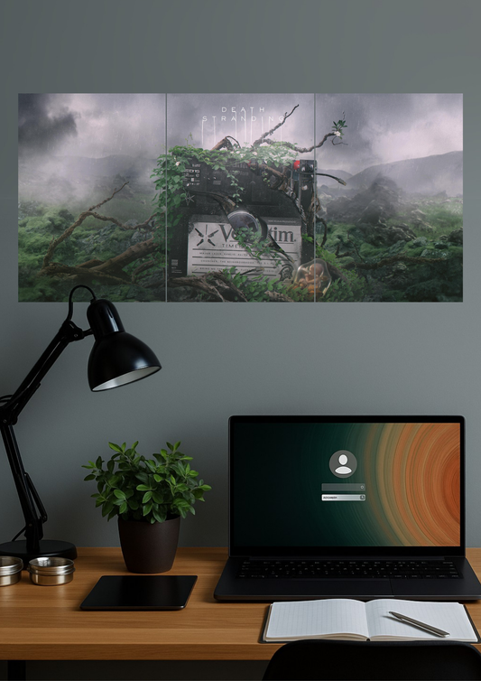 Death Stranding 2: On the Beach #02 | Gaming Set | Split Design Poster