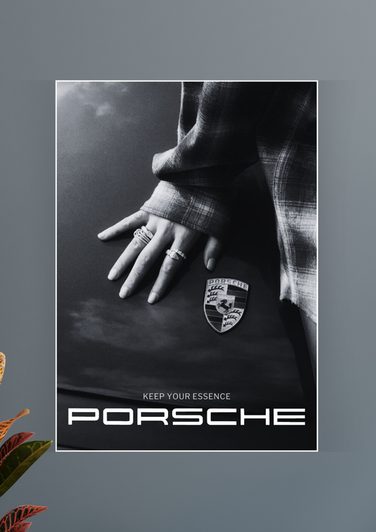 Keep Your Essence : Porsche Poster