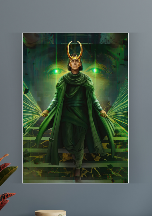 Loki Season 2 Poster | God Loki | Marvel Posters