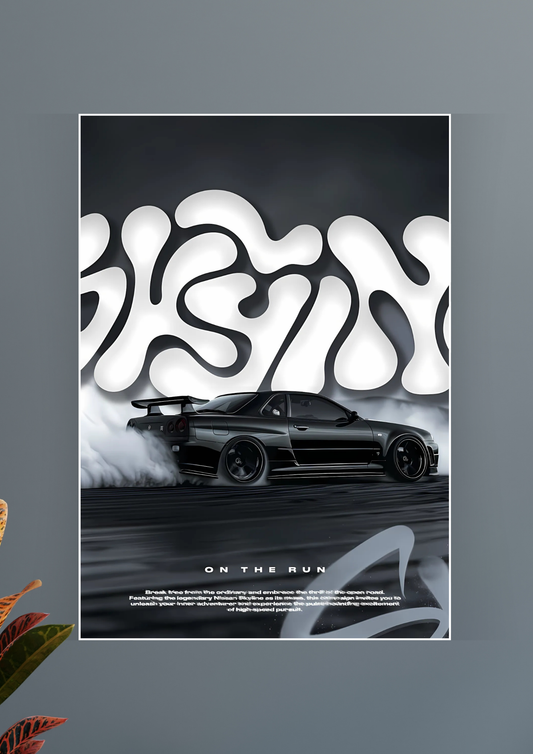Nissan Skyline Poster | Car Posters