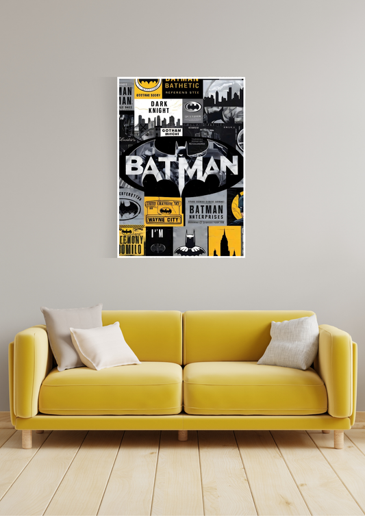 Batman Dark Knight Poster | DC Universe Posters GenZCustom