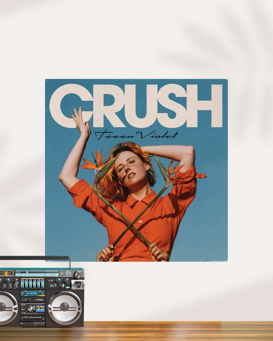Tessa Violet | Crush Music Cover Poster | Square Poster