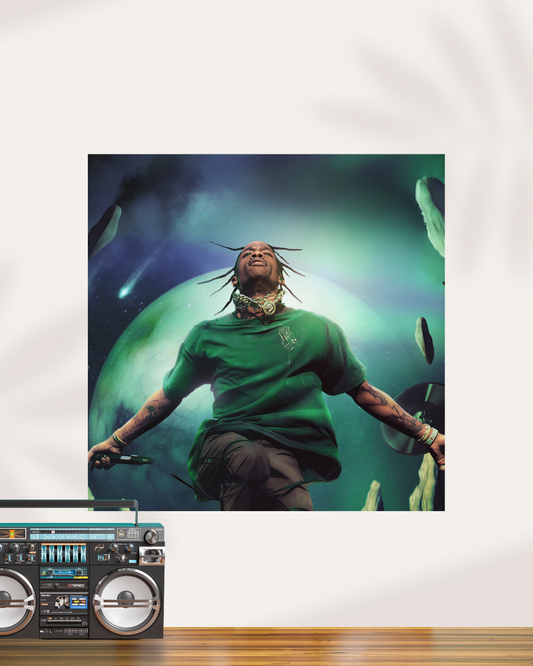 Travis Scott | Music Cover Poster | Square Poster