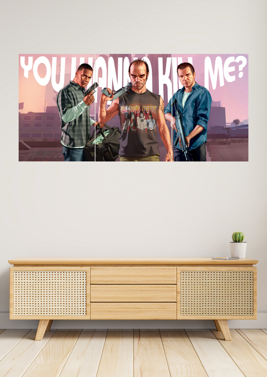 Trevor Philips Dialogue Poster | GTA VI | Split Design Poster