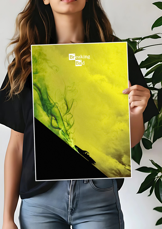 Breaking Bad Aesthetic #002 Poster | Netflix | Web Series Poster 