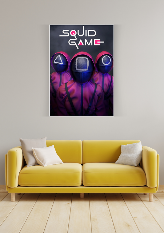 Epic Squid Game Poster | Web Series Posters GenZCustom