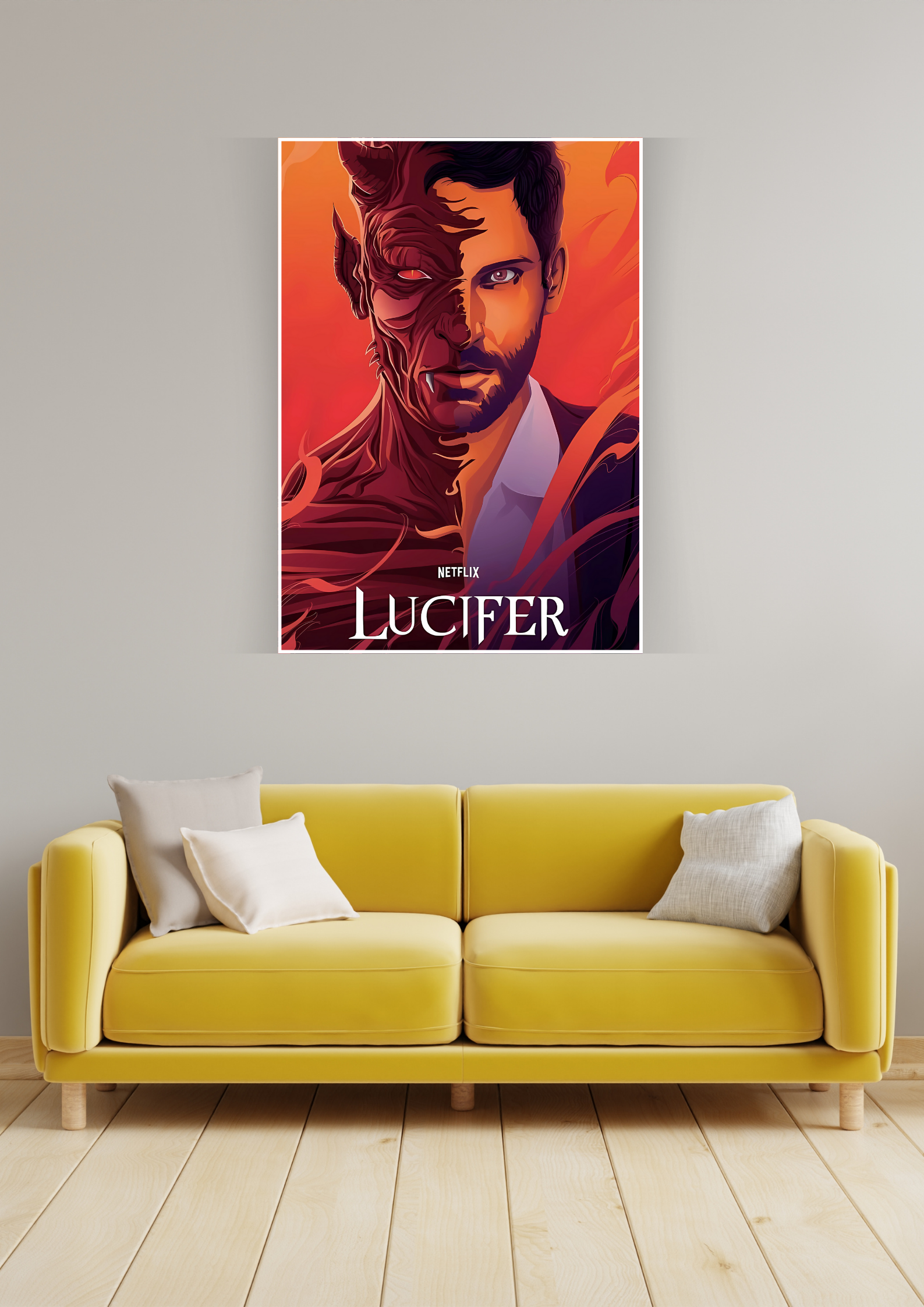 Lucifer Poster | Web Series Posters GenZCustom