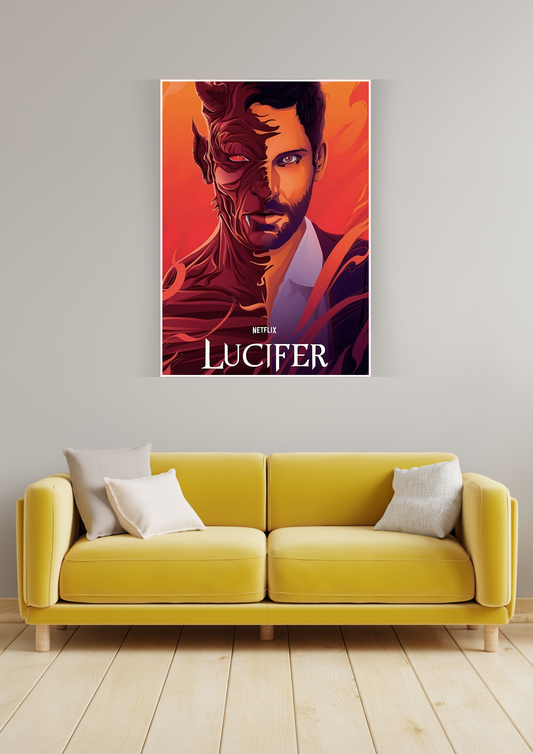 Lucifer Poster | Web Series Posters GenZCustom