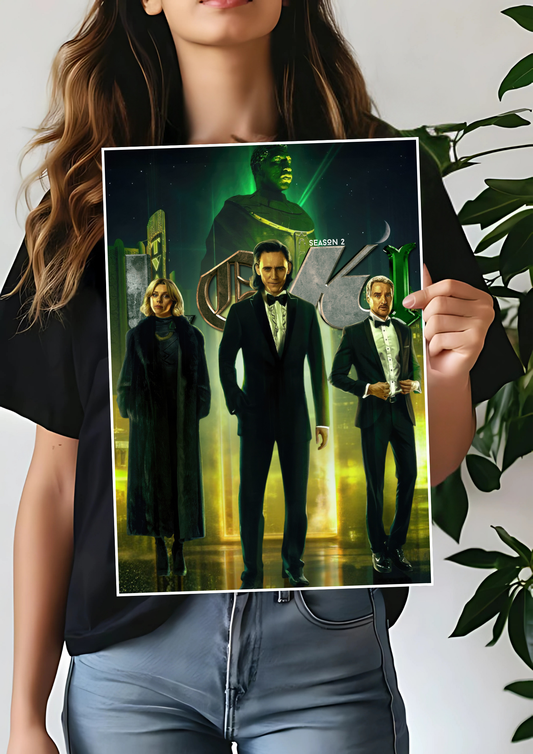 Loki Season 2 Poster #002 | Disney+ | Web Series Poster 