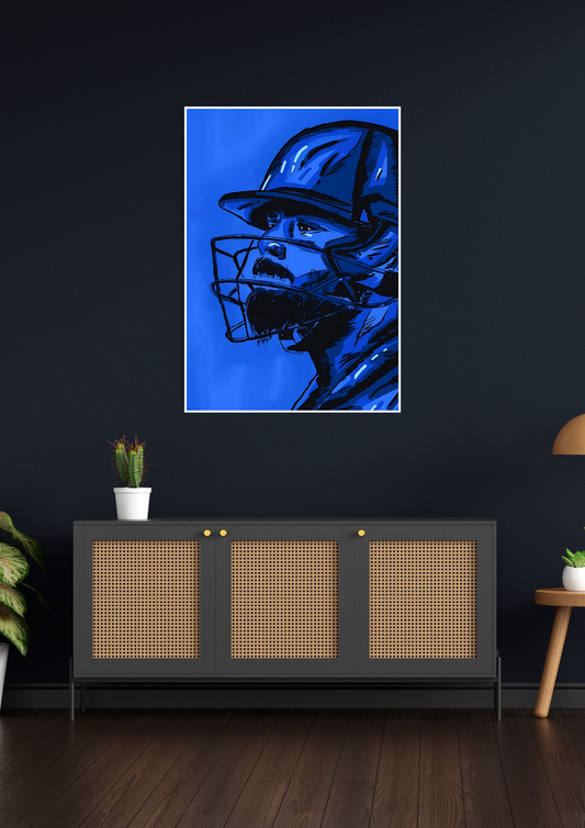 Virat Kohli Artwork Poster | Cricket Posters