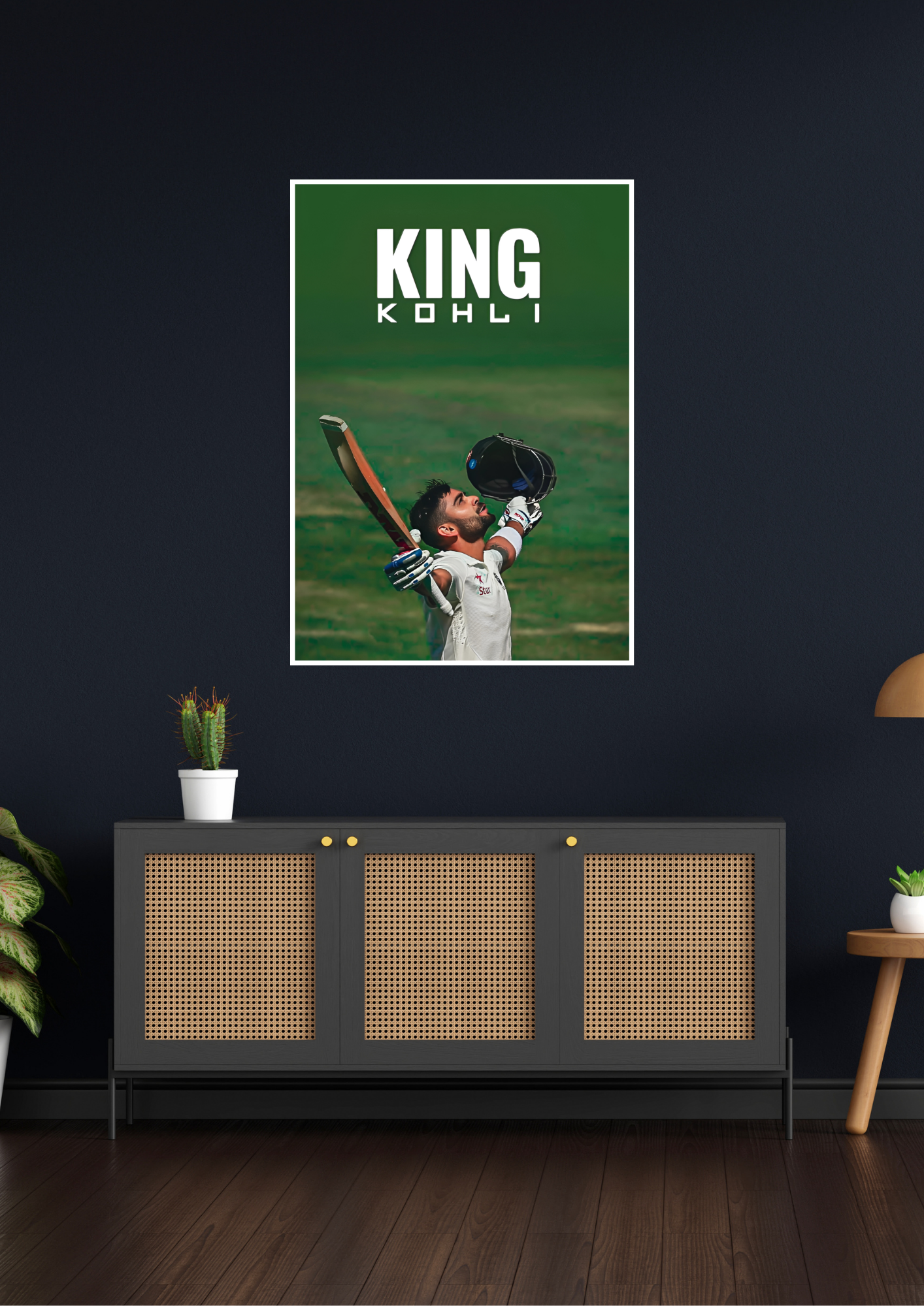 Virat Kohli Victory Poster | Cricket Posters GenZCustom