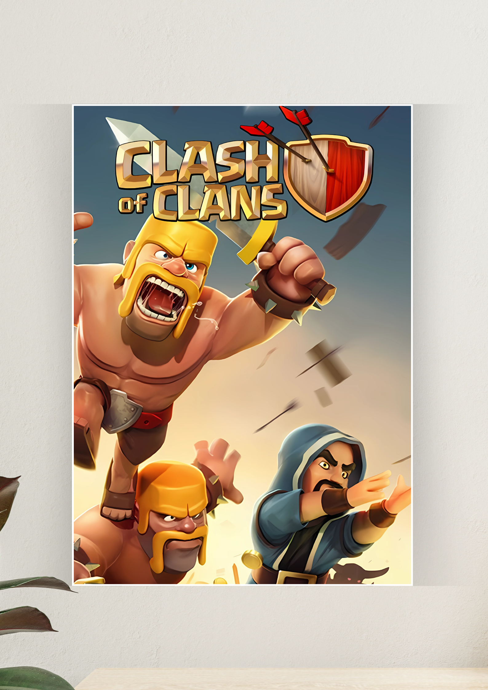 Aesthetic Clash of Clans Poster | Games Posters 