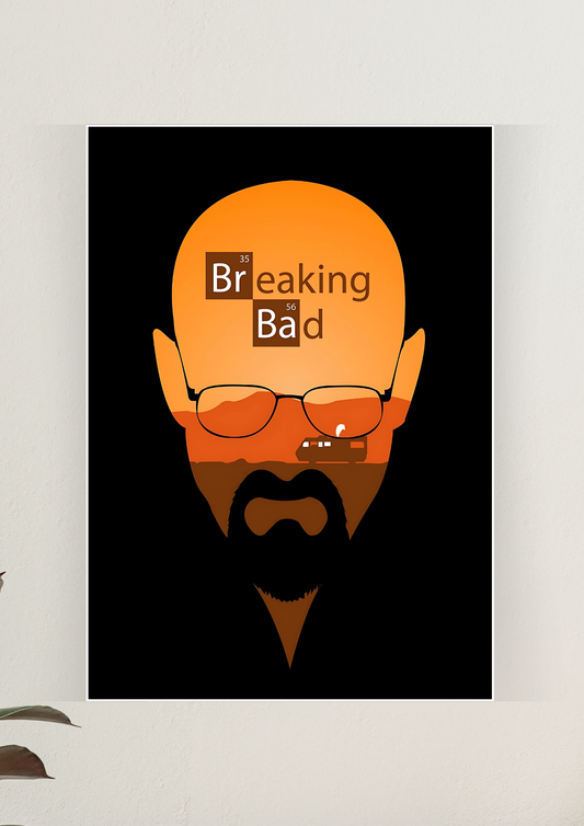 Art x Breaking Bad Poster | Web Series Poster
