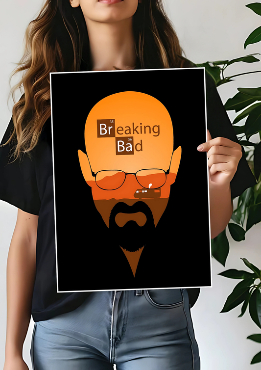 Art x Breaking Bad Poster | Web Series Poster