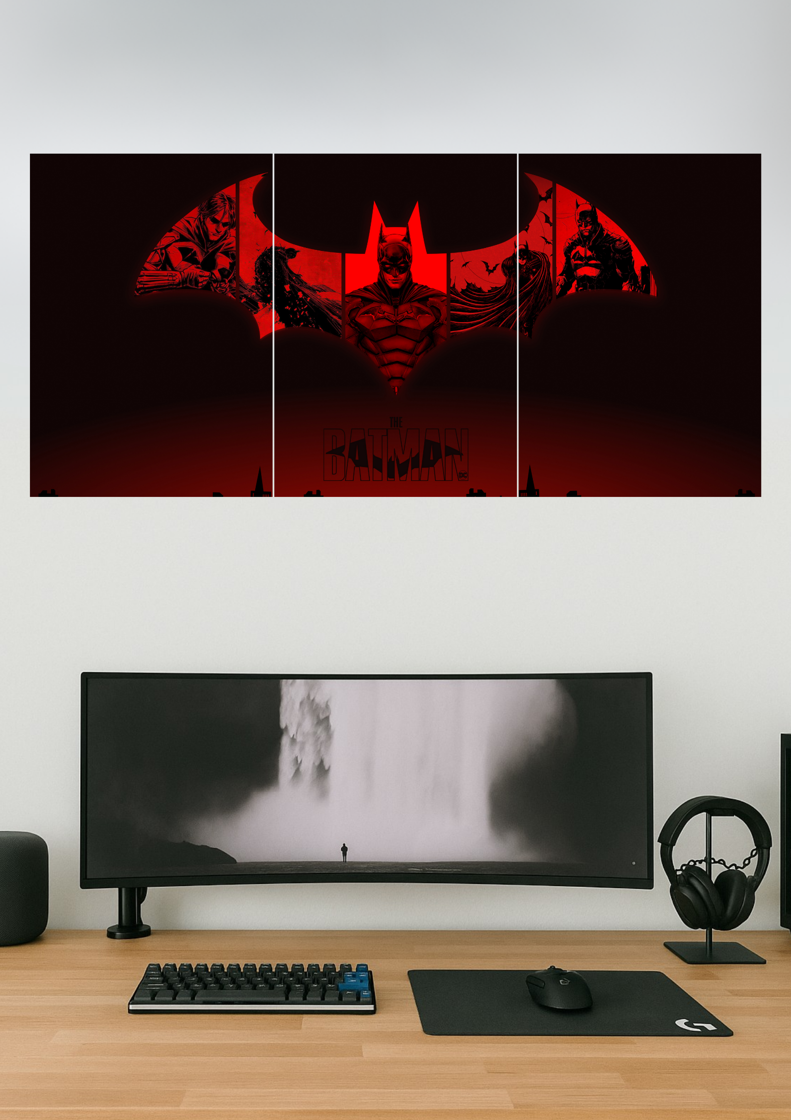 BATMAN | DC | Set of 3 Split Design Poster 