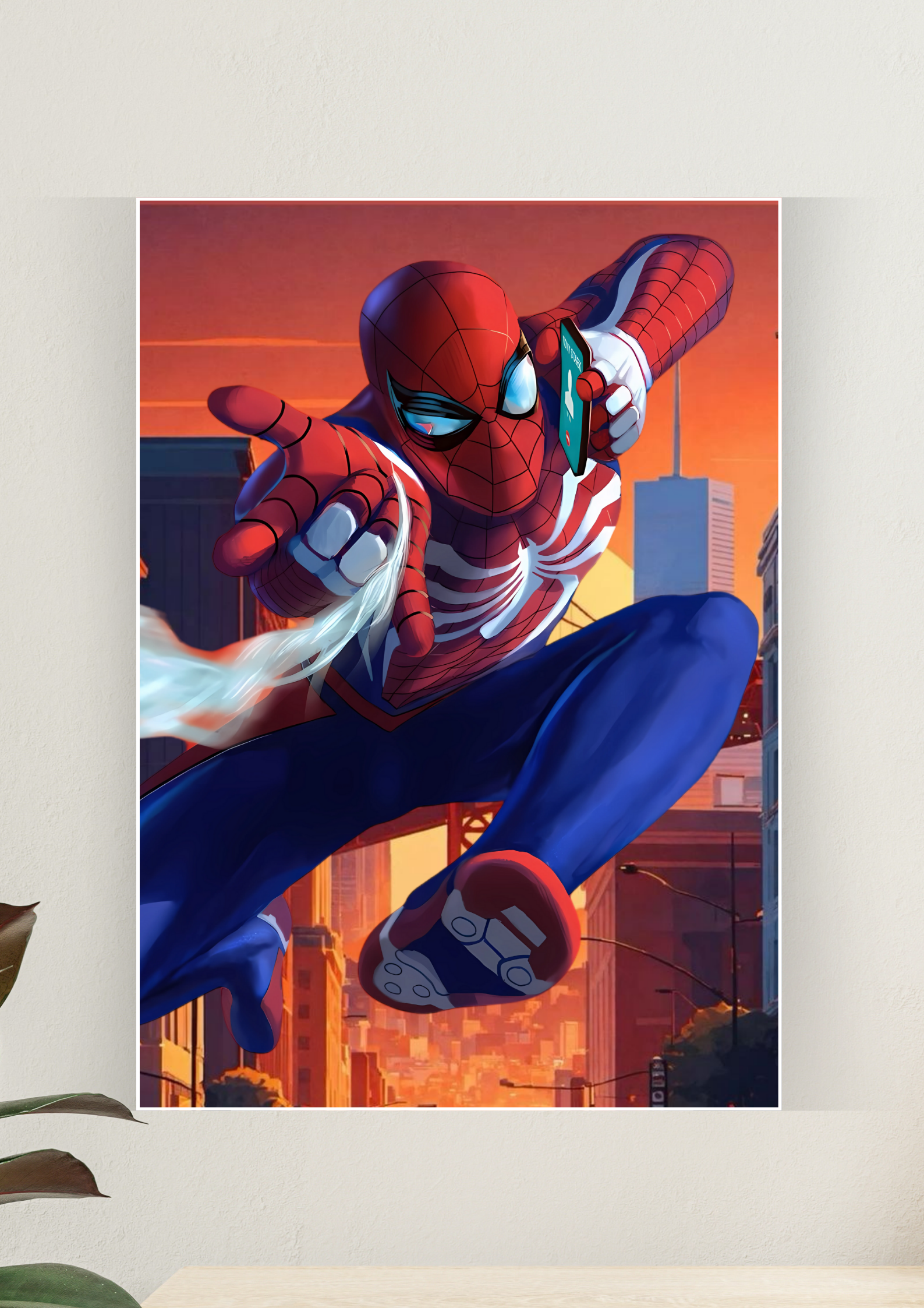GTA x SPIDERMAN Poster | Games Posters 