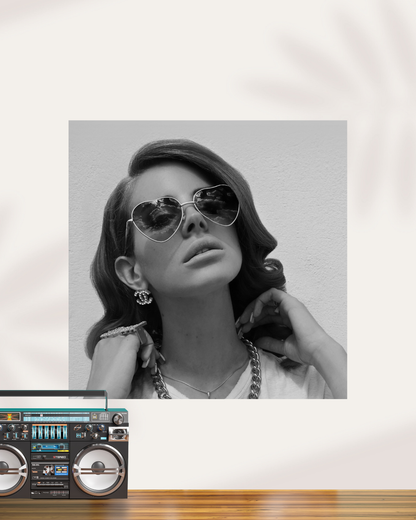 Lana Del Rey Poster | Square Poster
