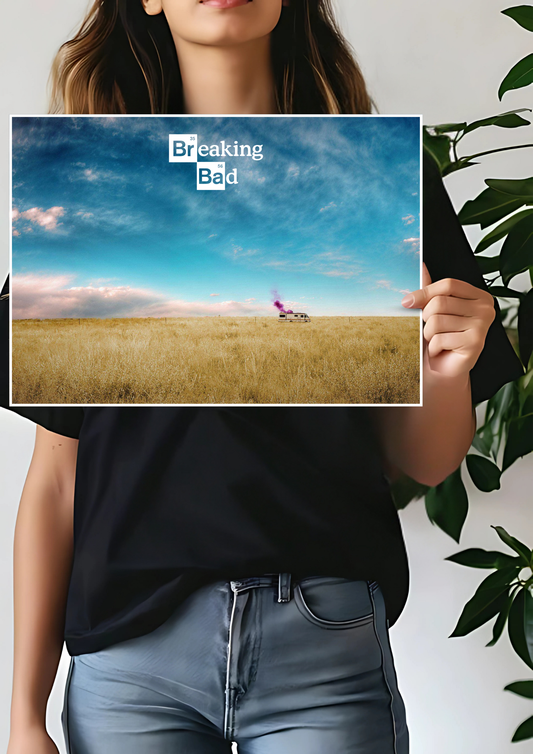 Breaking Bad Aesthetic Poster | Netflix | Web Series Poster 