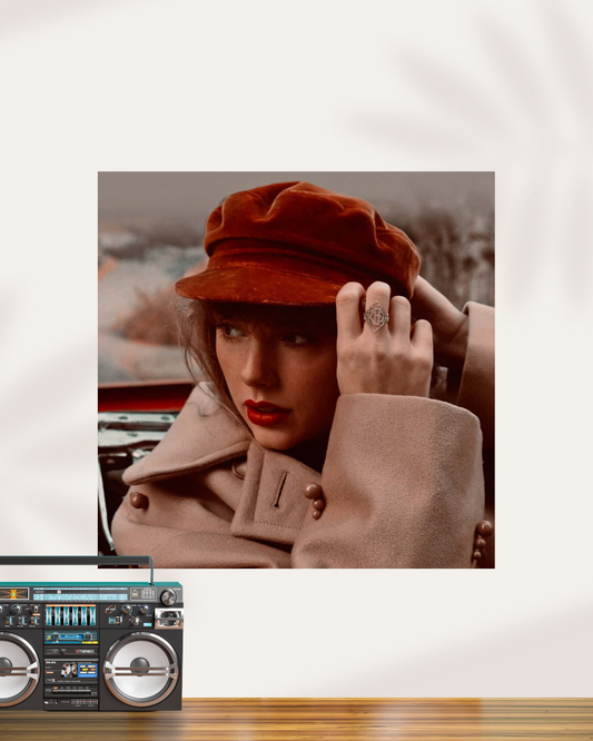 Red (Taylor's Version) Music Cover Poster | Square Poster 