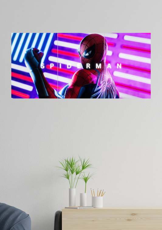 SPIDERMAN | Marvel | Set of 3 Split Design Poster 