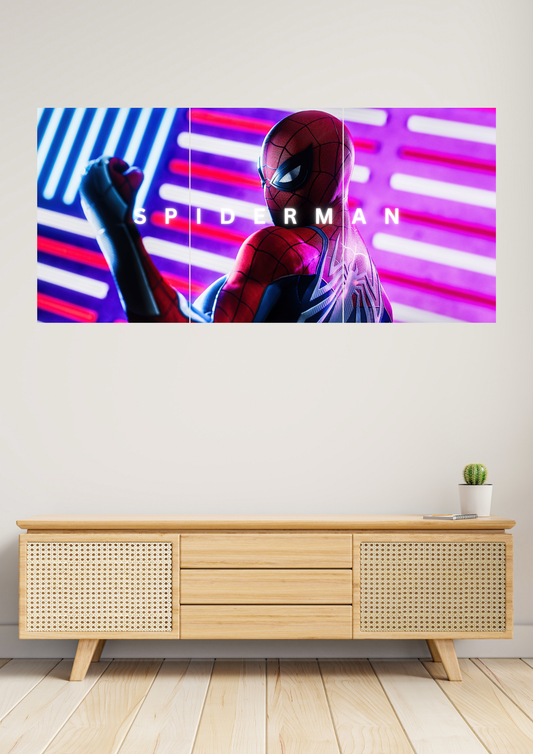 SPIDERMAN | Marvel | Set of 3 Split Design Poster 