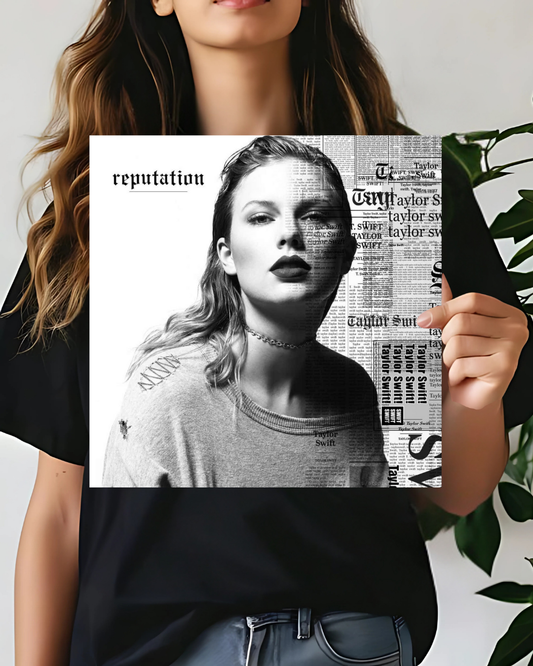 Taylor Swift | Reputation Album Cover Poster | Square Poster