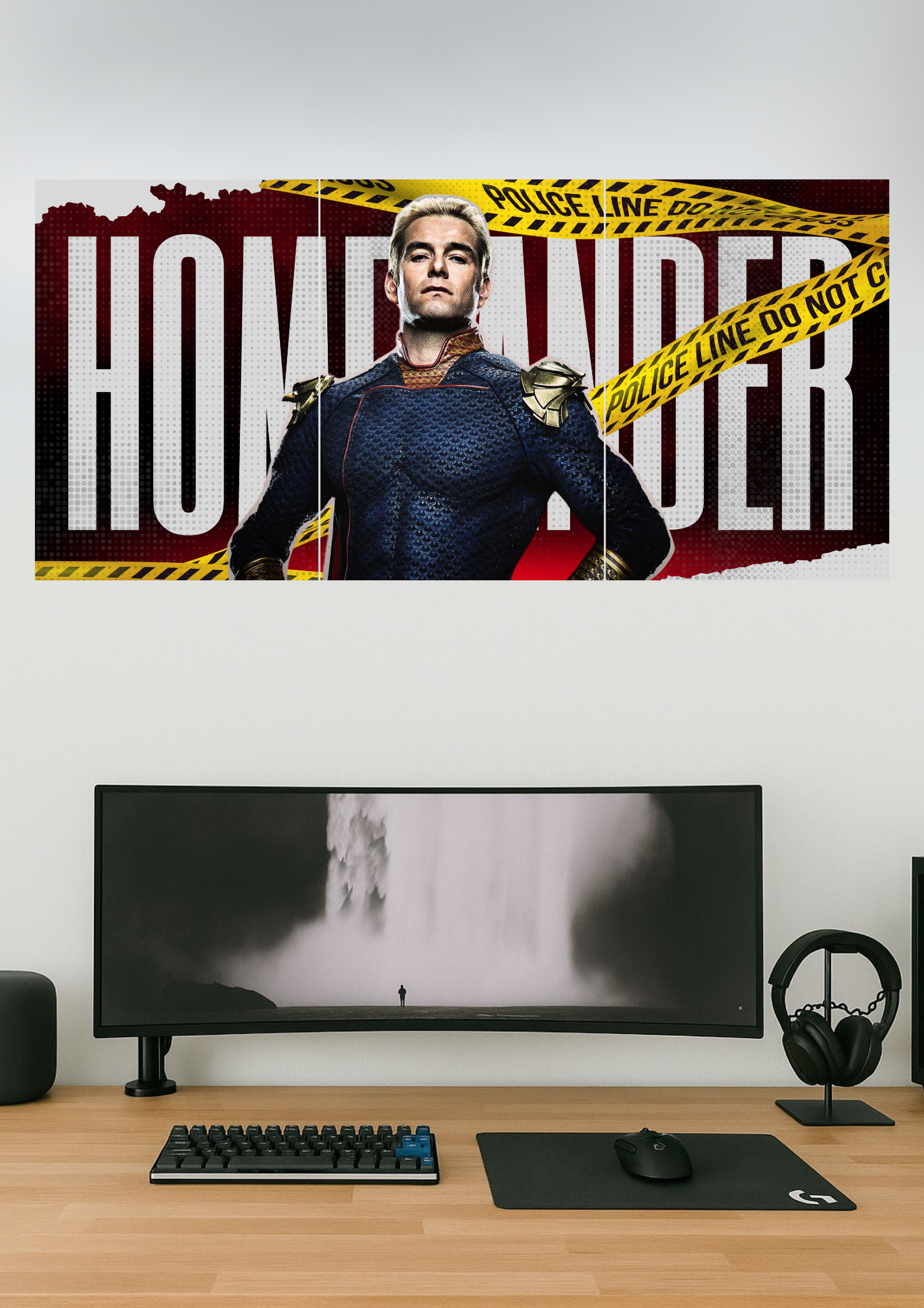 The Boys x Homelander | Set of 3 Split Design Poster